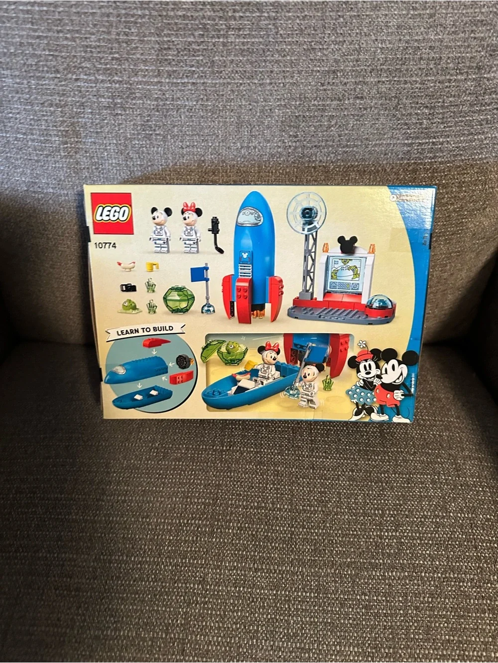 Lego Disney Mickey & Minnie Space Rocket Playset - Blue/Red 10774